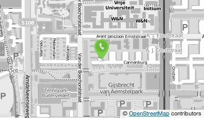Bekijk kaart van D.S. Woudstra Productions B.V. in Amsterdam