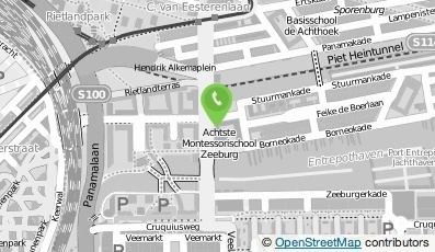 Bekijk kaart van Tandartspraktijk Rijkse in Amsterdam