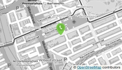 Bekijk kaart van J.E. Groot in Amsterdam