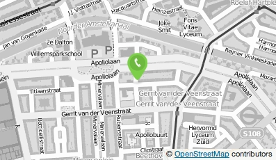 Bekijk kaart van Psychologenpraktijk Amsterdam-Zuid in Amsterdam