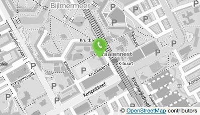 Bekijk kaart van Atelier Prast in Amsterdam