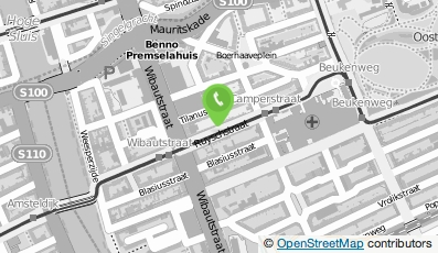 Bekijk kaart van Verloskundigen Oosterpark in Amsterdam