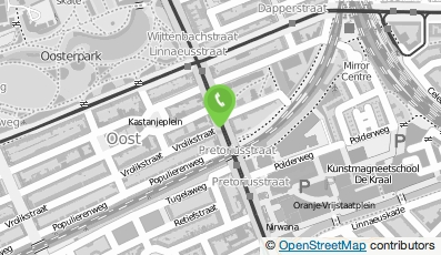 Bekijk kaart van Hairstudio Moss 2 in Amsterdam