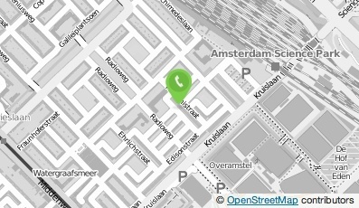 Bekijk kaart van Logopediepraktijk Watergraafsmeer in Amsterdam