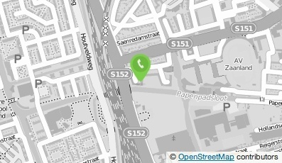 Bekijk kaart van Tandartspraktijk De Schildershoek in Zaandam