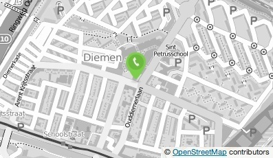 Bekijk kaart van Samenwerkende Diemer Apotheken B.V. in Diemen