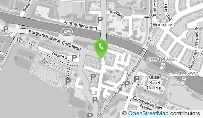 Bekijk kaart van Maatschap Dierenartspraktijk Ouderkerkerlaan in Uithoorn