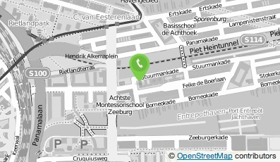 Bekijk kaart van van Rosmalen & Schenk in Amsterdam