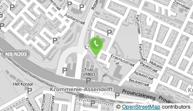 Bekijk kaart van Booij Administr. en Belastingadvies in Krommenie