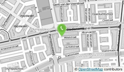 Bekijk kaart van De Jonge Teksten in Amsterdam