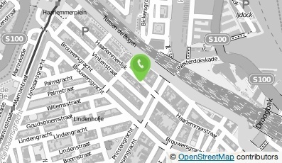 Bekijk kaart van Chocolateria en Desserteria 'Jordino' in Amsterdam