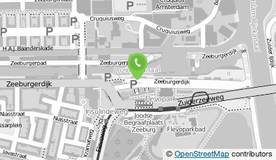 Bekijk kaart van Tandartsenpraktijk Batavia in Amsterdam