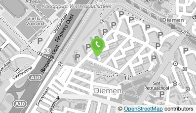 Bekijk kaart van A.F. Administratiekantoor in Diemen