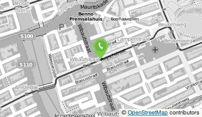 Bekijk kaart van Zeilmakerij Oost in Amsterdam