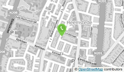 Bekijk kaart van Architectenbureau Gwen van Haren in Heemstede