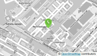 Bekijk kaart van Bureau Aan de weg in Amsterdam