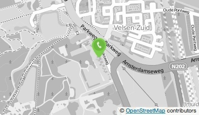 Bekijk kaart van Pedicure Verpleeghuis Velserduin in Velsen-Zuid