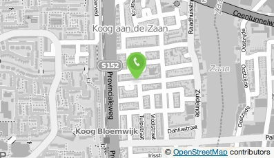 Bekijk kaart van Fysiotherapie Jan Koster in Zaandam