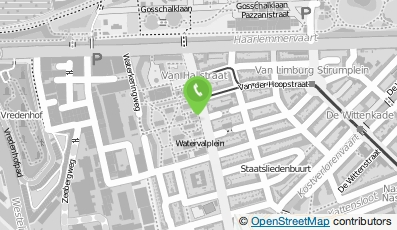 Bekijk kaart van Van Hall Zes in Amsterdam