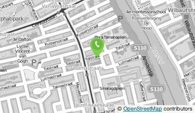 Bekijk kaart van Seven Stars Travel & Cultural Consultancy in Amsterdam