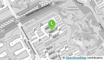 Bekijk kaart van Klussenbedrijf Thijmbouw in Amsterdam