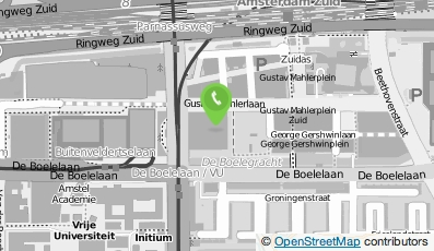Bekijk kaart van Rademakers & Kinsbergen Tandheelkunde B.V. in Amsterdam