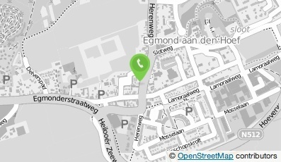 Bekijk kaart van Echte Bakker Firma Piet Kerssens in Egmond aan den Hoef