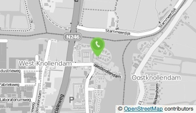 Bekijk kaart van L.J. Ooms in Westknollendam