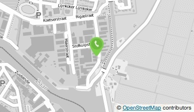Bekijk kaart van Feenstra en van Goor Installaties en Sanitair B.V. in Wormer