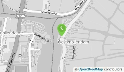 Bekijk kaart van Scheepswerf Zwart in Oostknollendam