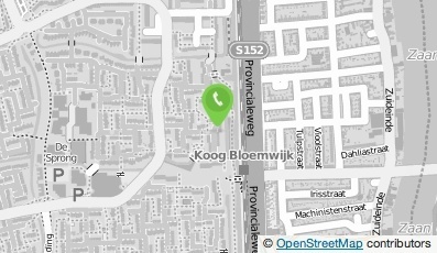 Bekijk kaart van H. Roos  in Koog aan De Zaan