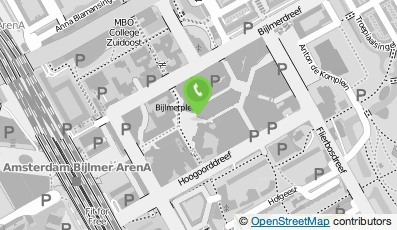 Bekijk kaart van Winterink Holding B.V. in Amsterdam