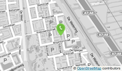Bekijk kaart van Schoonmaakbedrijf Van der Bend in Zaandam