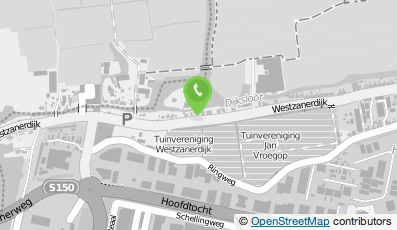 Bekijk kaart van Onderhoudsbedrijf Zaanstad in Zaandam