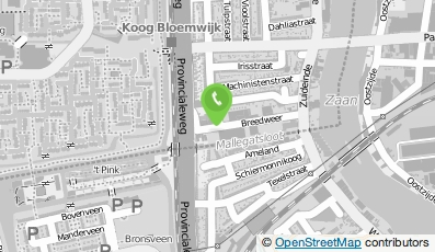 Bekijk kaart van Fitnesscentrum Unique in Zaandam