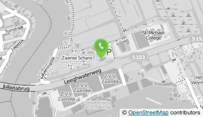 Bekijk kaart van Restaurant De Kraai B.V. in Zaandam
