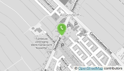Bekijk kaart van Bouwbedrijf Vrouwe B.V.  in Assendelft