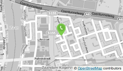 Bekijk kaart van boosterdraft.nl in Zaandam