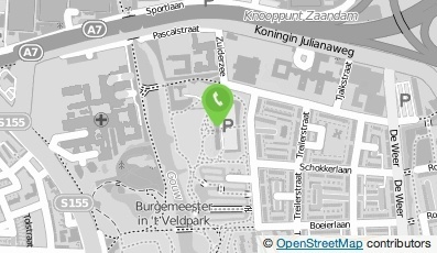 Bekijk kaart van E. Korssen  in Zaandam