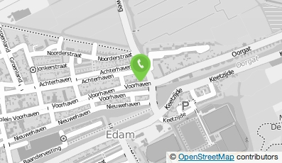 Bekijk kaart van PB Design in Edam