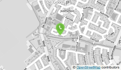 Bekijk kaart van Tegelzetbedrijf Levering in De Goorn