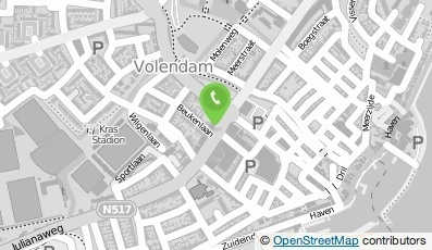 Bekijk kaart van Charrell & Do in Volendam