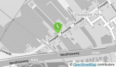 Bekijk kaart van V.O.F. C.A. Rood & Zn. in Zwaagdijk-West