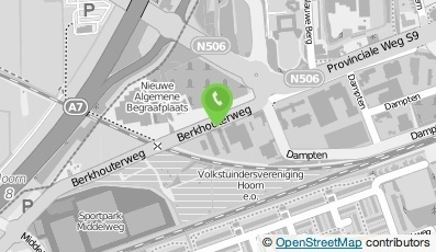 Bekijk kaart van Natuursteenbedrijf Dapper & Harder B.V. in Hoorn (Noord-Holland)