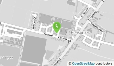 Bekijk kaart van Bouwbedrijf Beers & Ursem  in Hensbroek