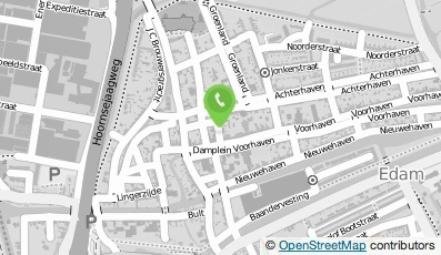 Bekijk kaart van Kapsalon 'Sjoerd Wiessing'  in Edam