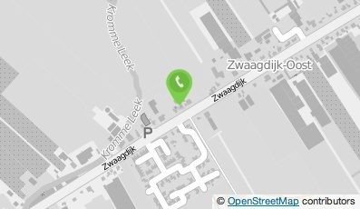 Bekijk kaart van T. Kuip  in Zwaagdijk-Oost