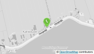 Bekijk kaart van Firma Roos Katwoude in Katwoude
