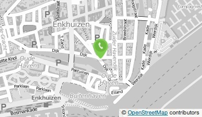 Bekijk kaart van Slijterij/Wijnhandel de Dijk in Enkhuizen