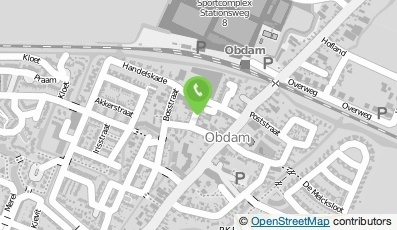 Bekijk kaart van J.A. Obdam  in Obdam